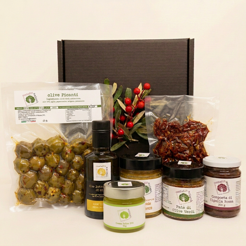 Box di Natale con sette prodotti Contadinazioni